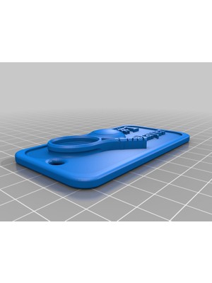 Byr Tenis Çantası Etiketi (Sadece Plastik Aparattır!!!) 3D