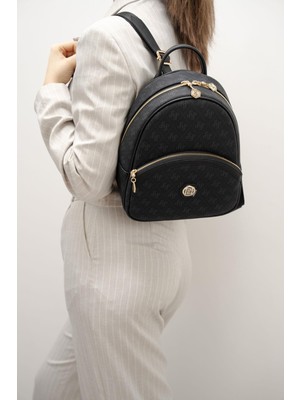 Silver & Polo Siyah SP945 Kadın Sırt Çantası