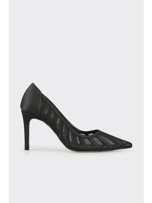 Siyah Kadın Stiletto