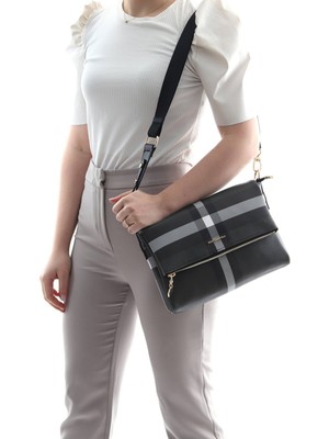 Silver Polo Silver & Polo Siyah - Siyah SP963 Kadın Çapraz Çanta