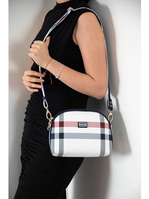 Silver Polo Silver & Polo Beyaz - Laci SP765 Kadın Çapraz Çanta