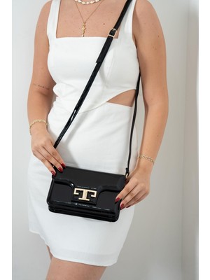 Silver & Polo Siyah - Siyah SP1170 Kadın Çapraz Çanta