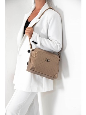 Silver Polo Silver & Polo Bronz - Bronz SP364 Kadın Çapraz Çanta