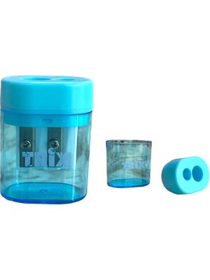 Trix Hazneli Oval Kalemtıraş – Renk Seçenekli