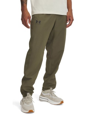 Under Armour Rival Woven Windbreaker Erkek Haki Eşofman Altı