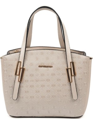 Silver & Polo Bej - S.bej SP1021 Kadın El Çantası