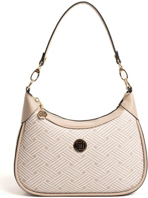 Silver & Polo Bej - Kum SP1180 Kadın Omuz Çantası