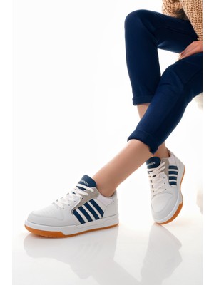 2200 Termo Taban Şeritli Bağcıklı Spor Ayakkabı