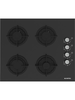 Kumtel Plus Siyah Cam Ankastre Ocak Ko-40 Tahdf