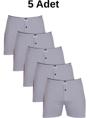 Berrak Penye 5'li Erkek Boxer Rahat Bol Kesim Abani Classic