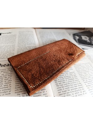 Crazy Gerçek Deri Tamamen El Emeği Özel Kalemleriniz Için Kalemlik Kalemkutu (8*18CM )  77K