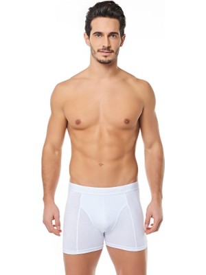 Tutku Erkek Elastan Boxer Likralı Pamuklu TER0114 12'li Avantajlı Süper Paket