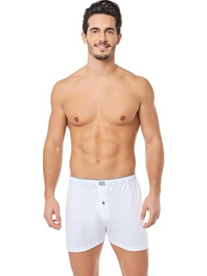 Tutku Erkek Penye Düz Boxer TER0117 12'li Avantajlı Süper Paket