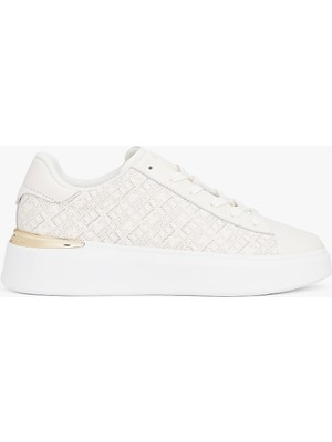 Tommy Hilfiger Th Monogram Platform Kadın Sneaker FW0FW09155YA8