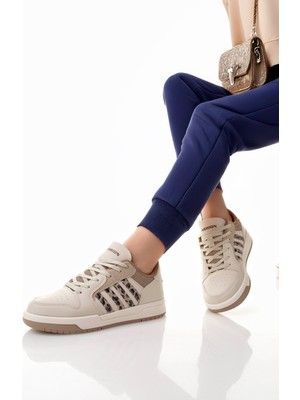 2200 Termo Taban Şeritli Bağcıklı Spor Ayakkabı