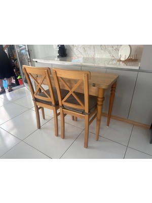 130 x 45 cm Katlanır Mutfak Masa Takımı