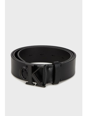 Calvin Klein Deri Logolu Kemer LV04D7016GV8N Erkek Kemer LV04D7016G V8N