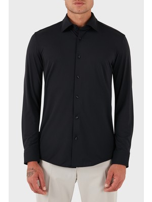 Boss Streç Slim Fit Kent Yaka Casual Gömlek Erkek Gömlek 50490393 001