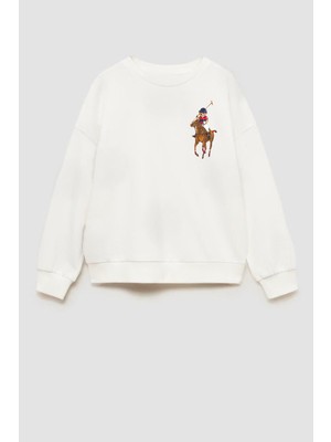 Erkek Çocuk Baskılı 3 Iplik Kumaş Pamuklu Sweatshirt