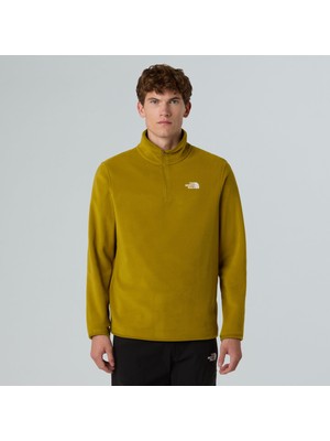 The North Face M Glacier Fleece 1/4 Zip Jacket Erkek Polar