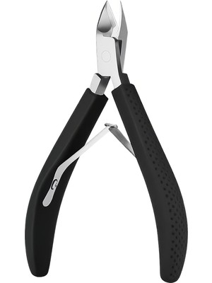 Pazlanmaz Çelik Siyah Tırnak Eti Makası Manikür Et Pensi CIN809SY