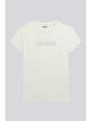 Bg Store Kız Çocuk Krem Tshirt