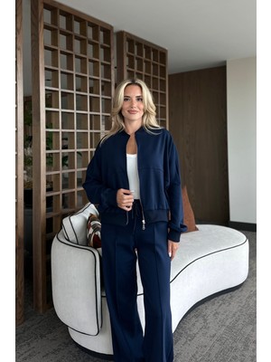 Lacivert Nora Eşofman Takımı - 8001