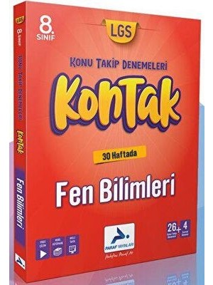 PRF Yayınları Paraf Kontak 8.sınıf Fen Bilimleri