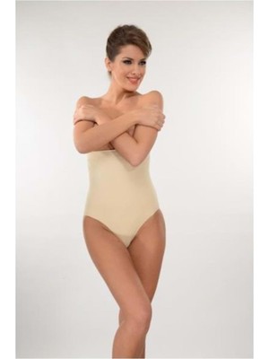 Kadın Beyaz Korseli Yüksek Bel Külot 1008