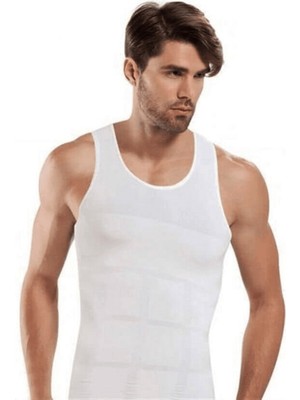 Erkek Beyaz Atlet Korse SE500