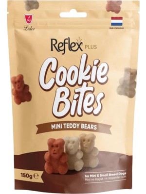 Reflex Plus Mini Teddy Bears 150 gr Mini ve Küçük Irk Yetişkin Köpekler İçin Lezzetli Ödül Maması