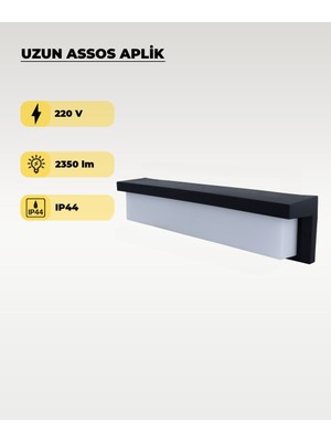 24W Eos Aplik 3200K Sarı Işık - IP44