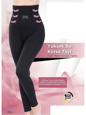 5426 Yüksek Bel Korseli Tayt