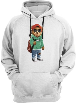Bear Baskılı Sweatshirt