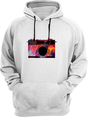 Kamera Baskılı Sweatshirt