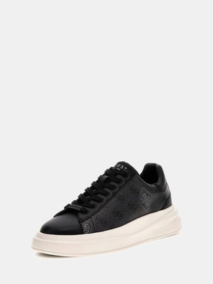 Guess Elba Erkek Siyah Sneaker FMFLBAFAB12-BLACK