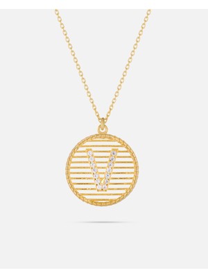 Kişiye Özel 14 Ayar Harf Kolye