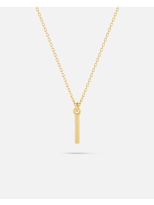 14 Ayar Altın Kişiye Özel Harf Kolye