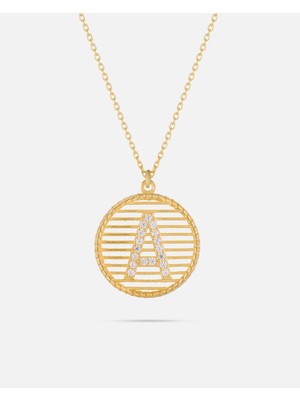 Kişiye Özel 14 Ayar Harf Kolye