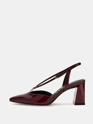 Guess Vargas Kadın Kırmızı Topuklu Ayakkabı FLFVRSPAF05-RED