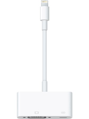 Apple Lightning To VGA Adaptörü MD825ZM/A Kutusuz Teşhir Ürünü A1439