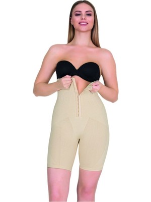 Kadın Ten Rengi Agraflı Korse