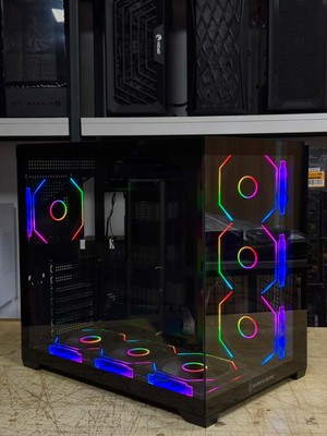 Game In Game Dream Siyah 7X12CM Argb Fanlı Akvaryum Kasa