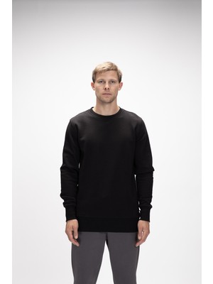 Bad  Bear Corner Crewneck Erkek Sweatshirt Siyah