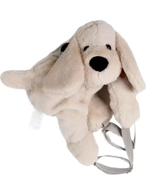Dada Peluş Çanta Köpek Krem 45 cm