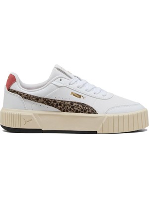Puma 403515 Carina Mia Animal Flair Spor Ayakkabı Beyaz