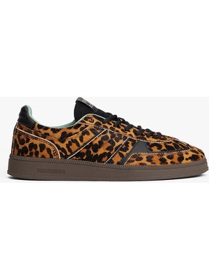 Tommy Jeans The Greenwich Edge Leopar Desenli Kadın Sneaker EN0EN029040K7