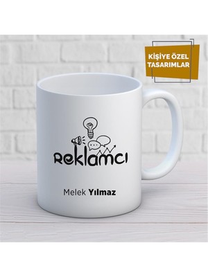 Kişiye Özel Isim Yazılabilir Reklamcı Kupa Bardak
