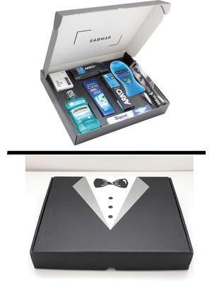 Kadın ve Erkekler Için 10 Parçalık Şık Bakım ve Çeyiz Seti, Siyah Renkli.