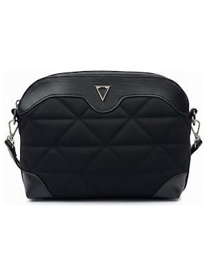 Wolini Wolını 3 Gözlü Kadın Deri Detaylı El ve Omuz Çantası